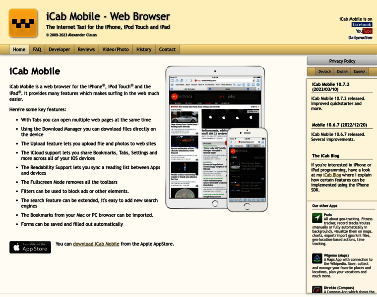 Icab-mobile.de thumbnail