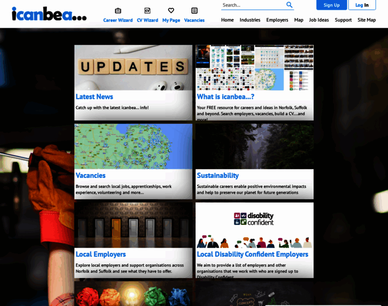 Icanbea.org.uk thumbnail