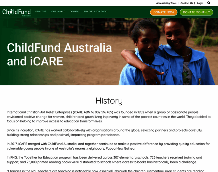 Icare.org.au thumbnail