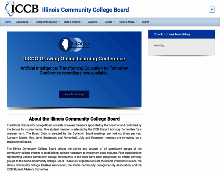 Iccb.org thumbnail