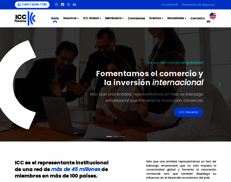 Iccpanama.org thumbnail