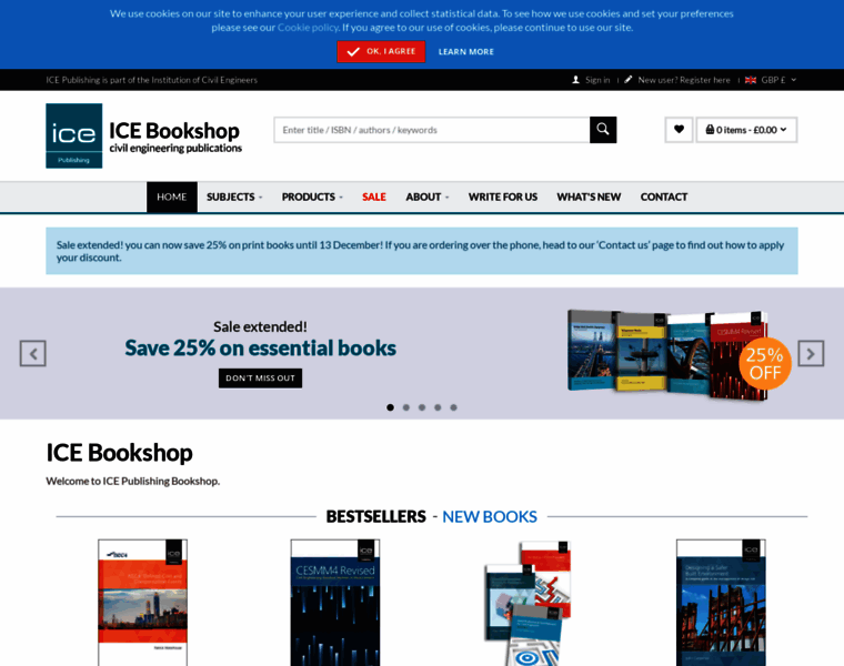 Icebookshop.com thumbnail