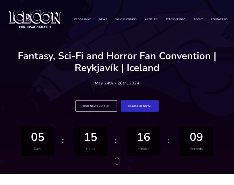 Icecon-reykjavik.is thumbnail