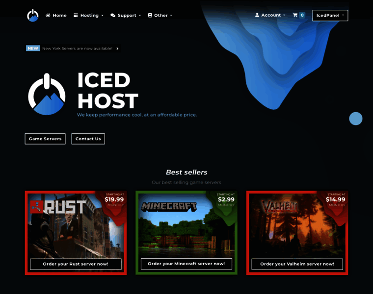 Icedhost.com thumbnail