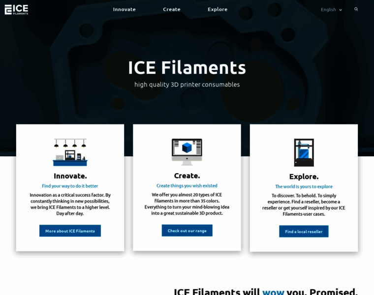 Icefilaments.com thumbnail