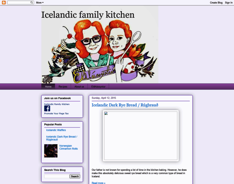 Icelandicfamilykitchen.com thumbnail
