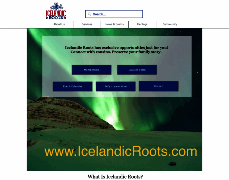 Icelandicroots.com thumbnail