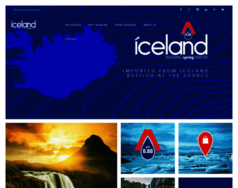 Icelandspring.com thumbnail