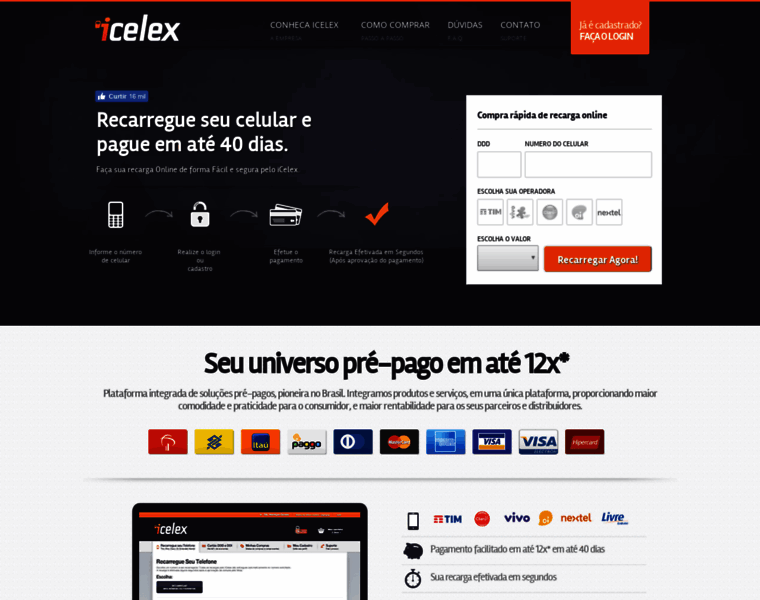 Icelex.com.br thumbnail