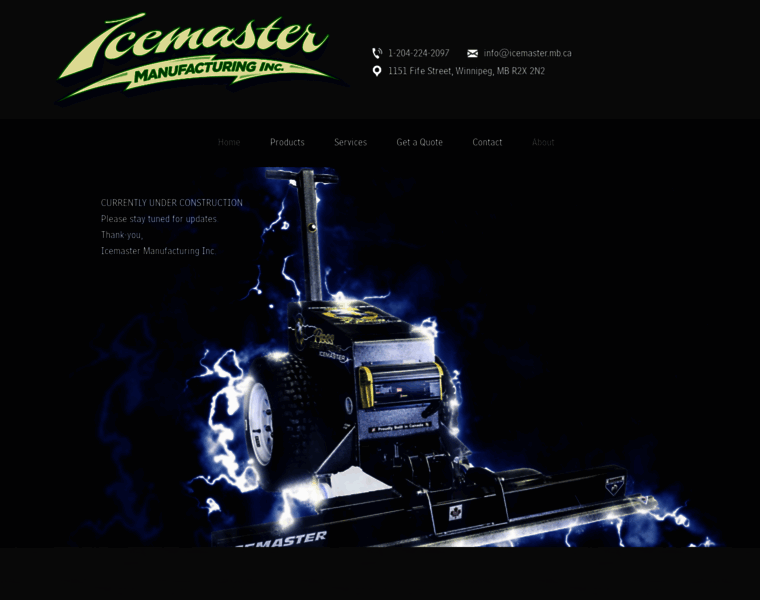 Icemaster.mb.ca thumbnail