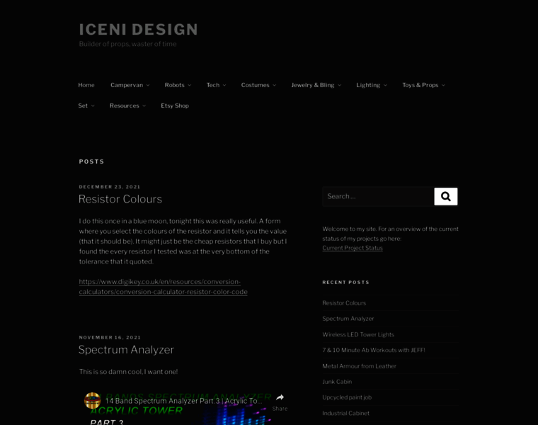 Icenidesign.com thumbnail