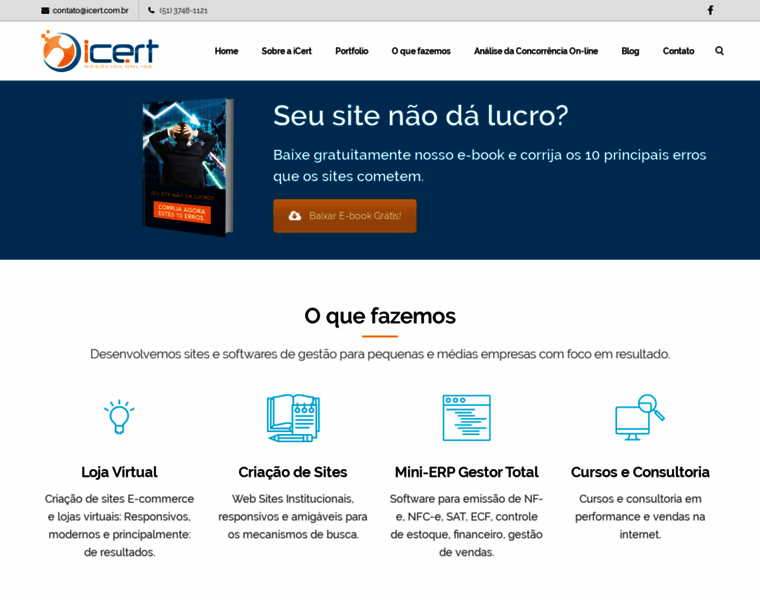 Icert.com.br thumbnail