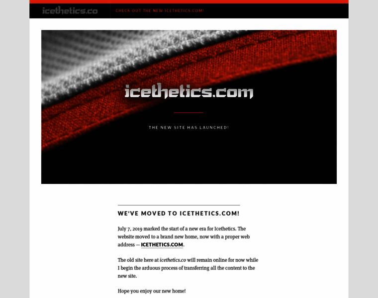 Icethetics.info thumbnail