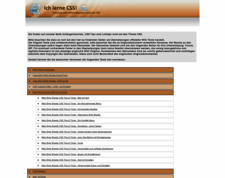Ich-lerne-css.de thumbnail Ich-lerne-css.de thumbnail