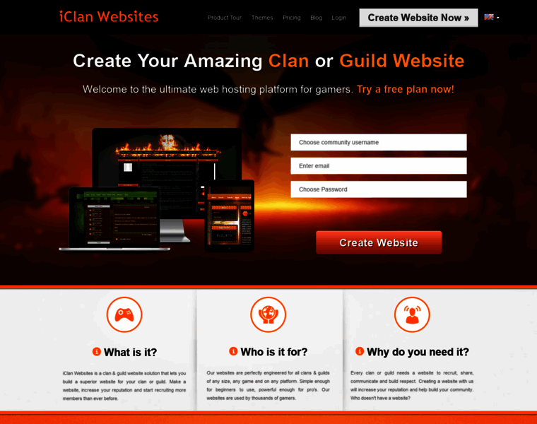 Iclanwebsites.com thumbnail