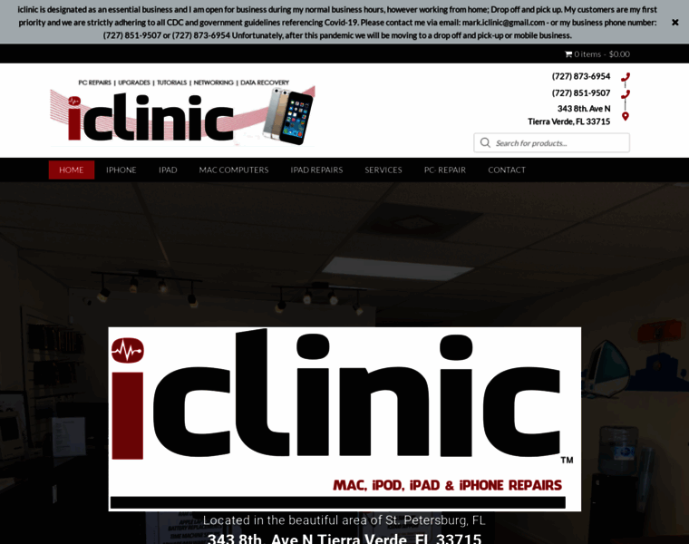 Iclinicstore.com thumbnail