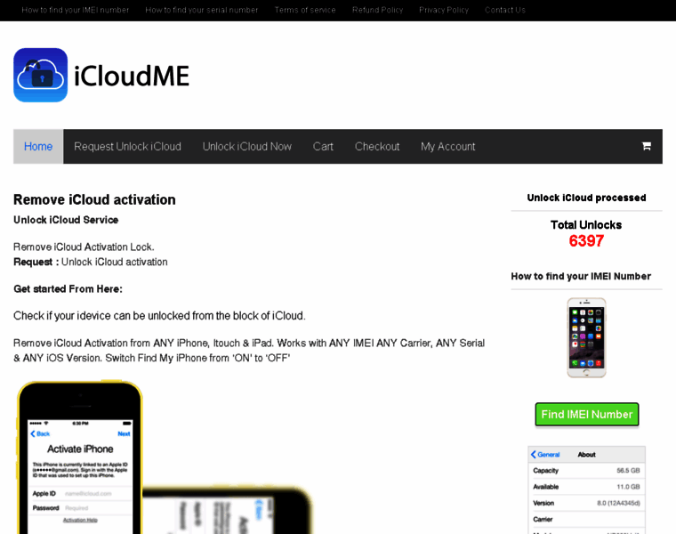 Icloudme.info thumbnail