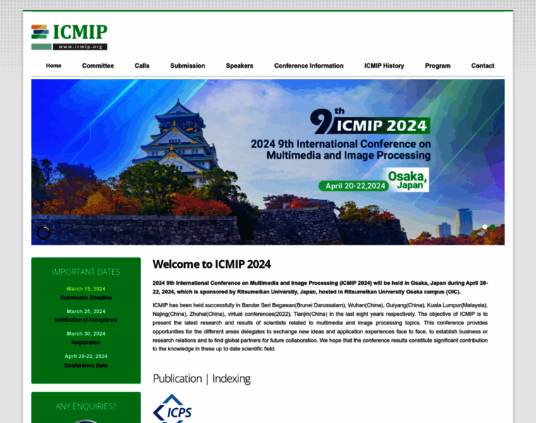Icmip.org thumbnail
