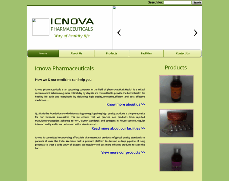 Icnovapharmaceuticals.com thumbnail