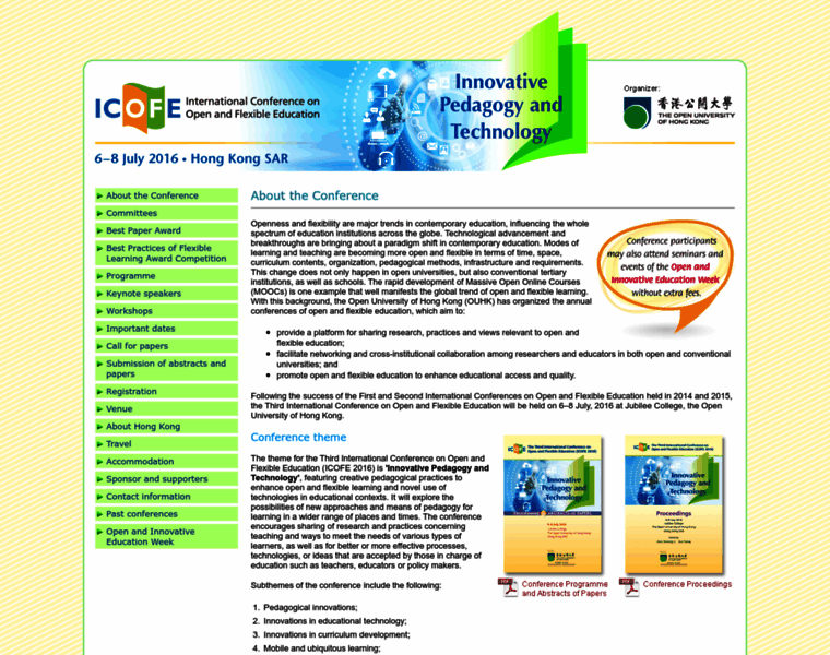 Icofe2016.ouhk.edu.hk thumbnail