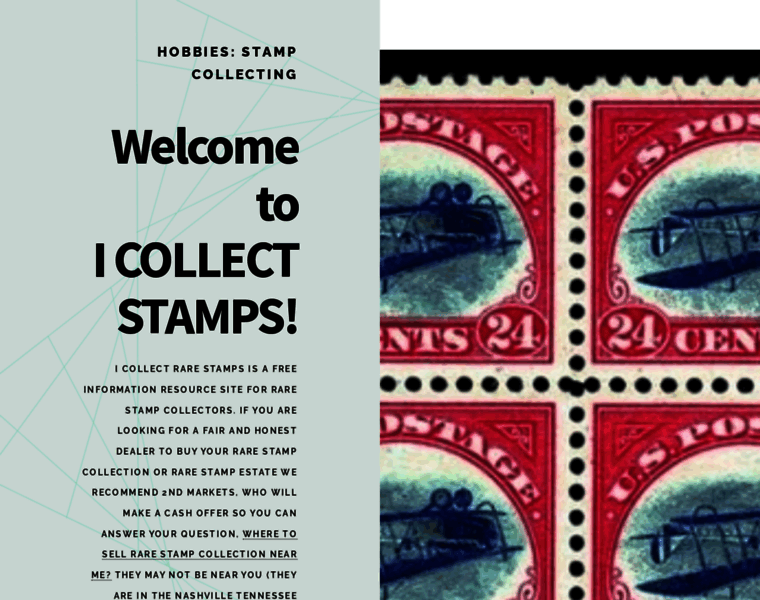 Icollectstamps.com thumbnail