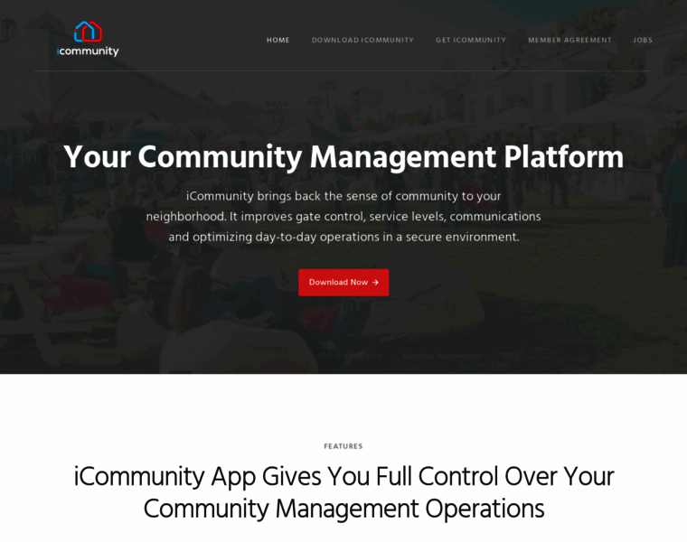 Icommunity-app.com thumbnail