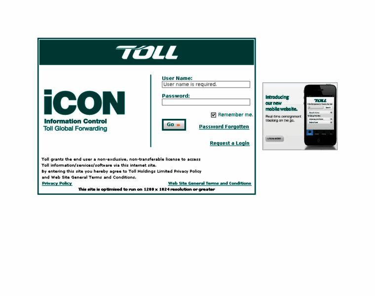 Iconglobal.tollgroup.com thumbnail