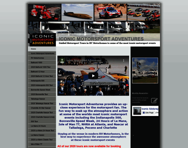 Iconicmotorsportadventures.co.nz thumbnail