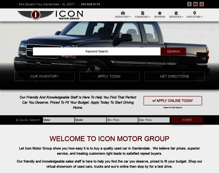 Iconmotorgroup.com thumbnail