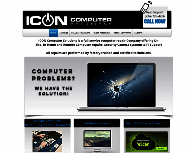 Iconpcsolutions.com thumbnail