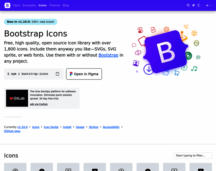 Icons.getbootstrap.com thumbnail