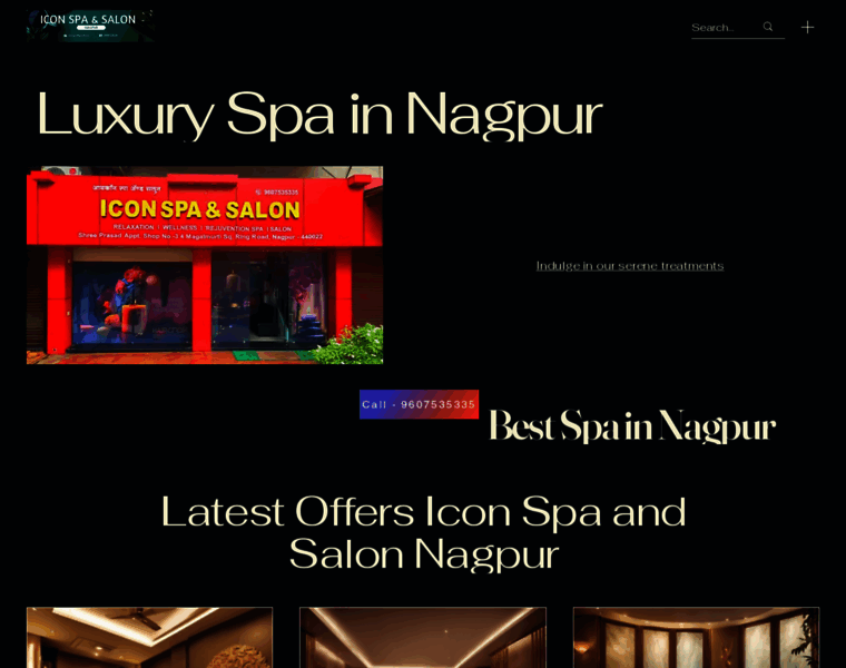 Iconspaandsalonnagpur.co.in thumbnail