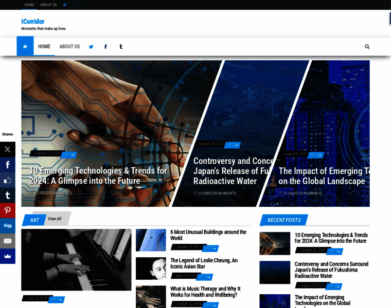 Icorridor.org thumbnail