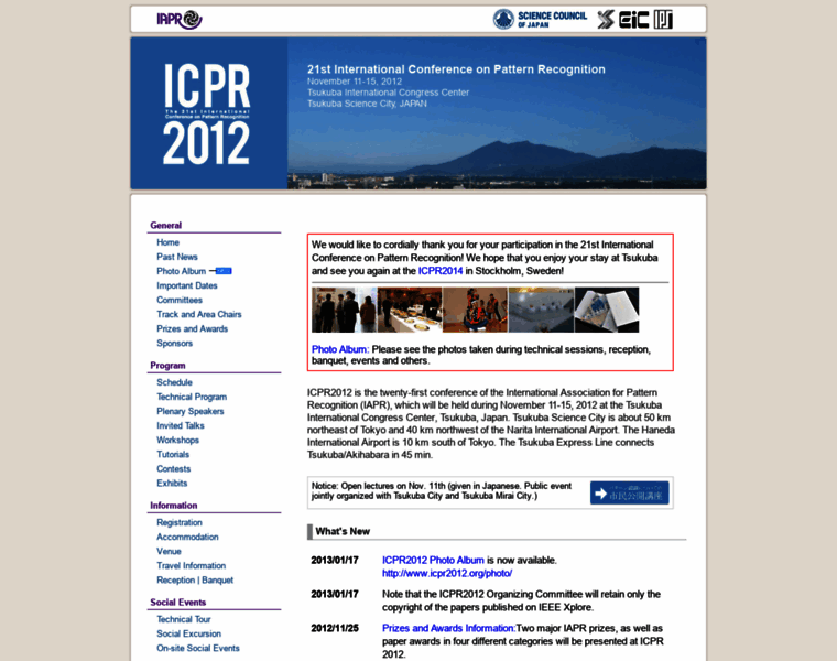 Icpr2012.org thumbnail