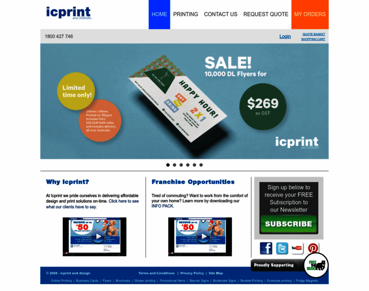 Icprint.com.au thumbnail