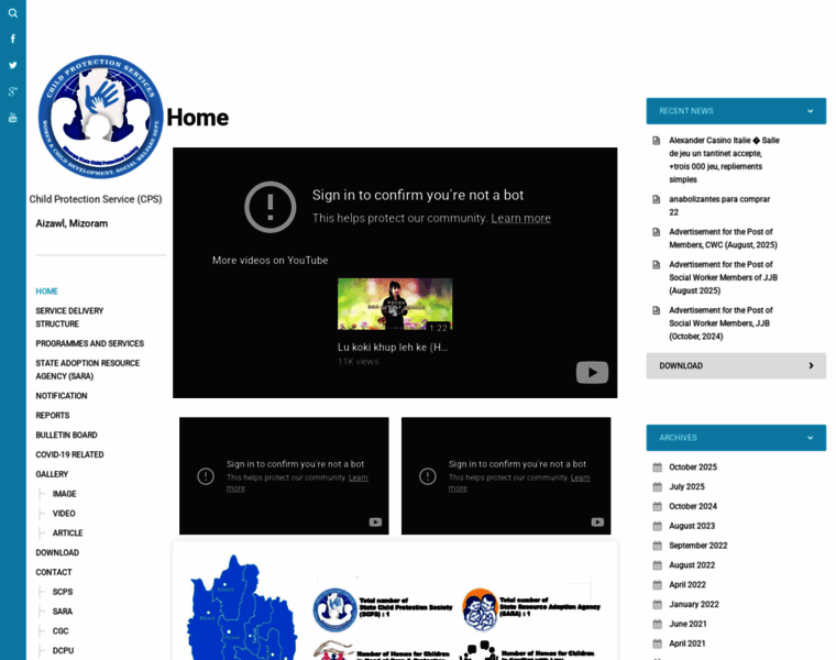 Icpsmizoram.in thumbnail