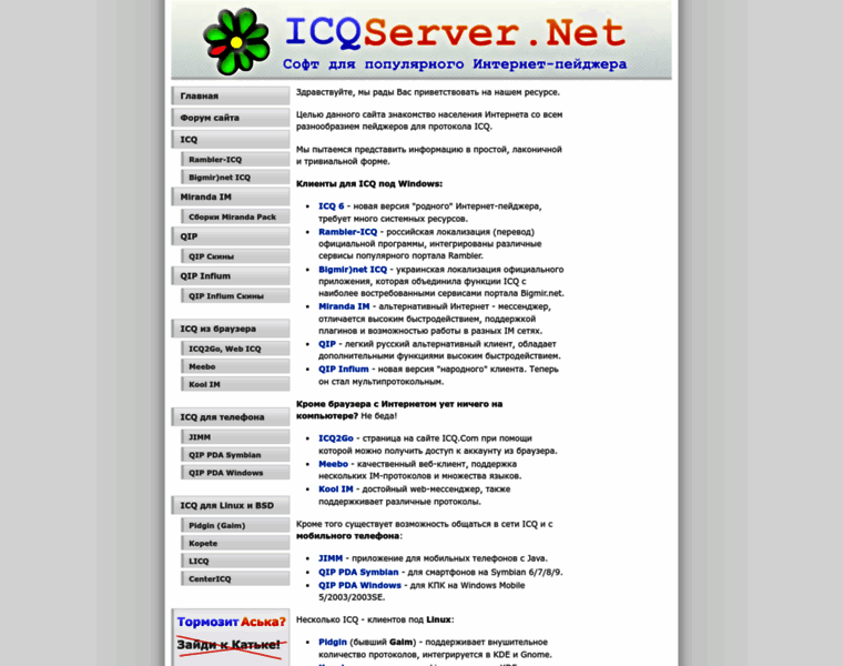 Icqserver.net thumbnail