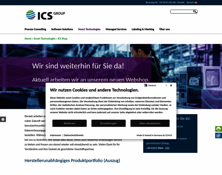 Ics-direkt.de thumbnail