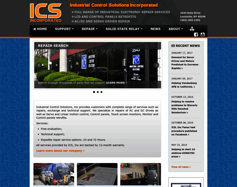 Ics-repair.com thumbnail