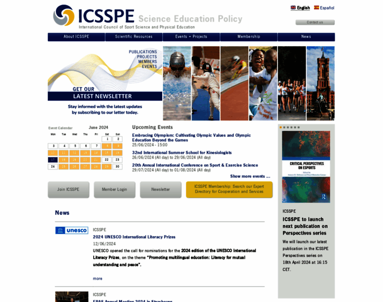 Icsspe.org thumbnail