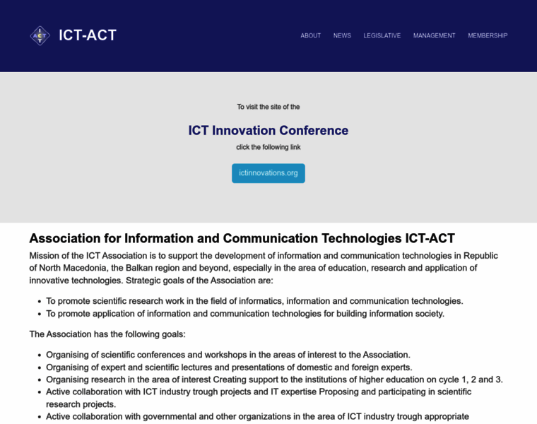 Ict-act.org thumbnail