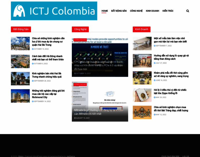 Ictjcolombia.org thumbnail