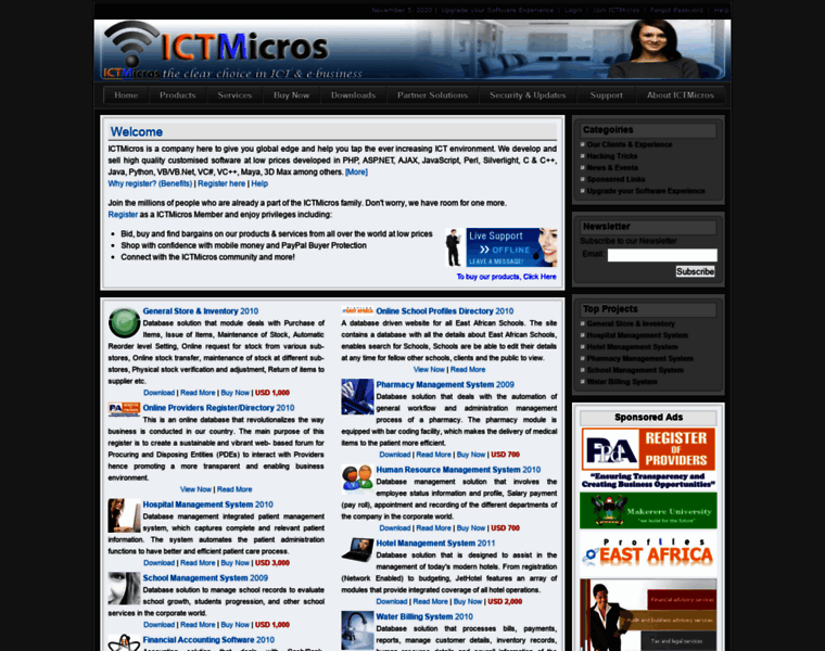Ictmicros.com thumbnail