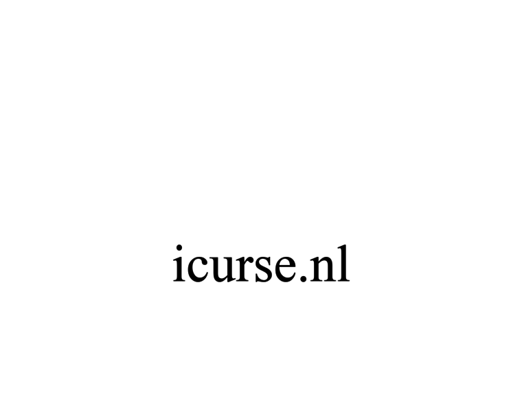 Icurse.nl thumbnail