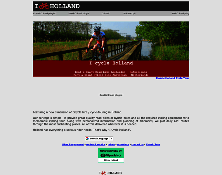 Icycleholland.com thumbnail