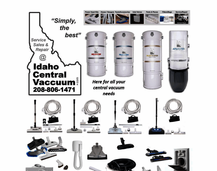 Idahocentralvacuum.com thumbnail