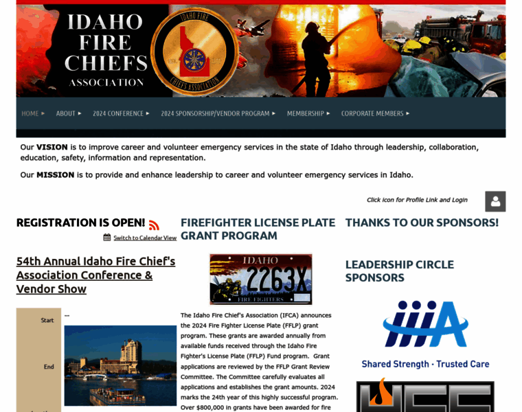 Idahofirechiefs.org thumbnail