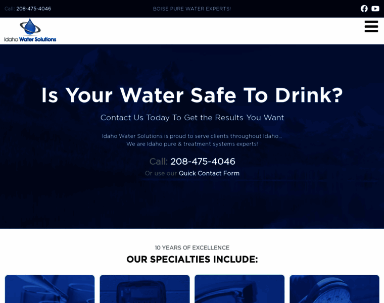 Idahowatersolutions.com thumbnail