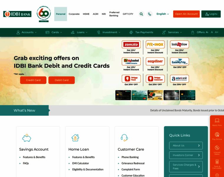 Idbi.co.in thumbnail