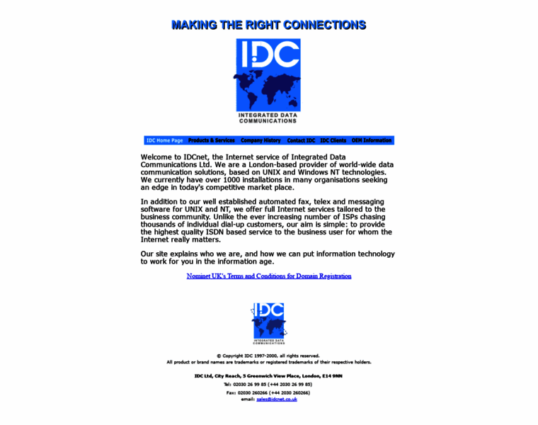 Idcnet.co.uk thumbnail Idcnet.co.uk thumbnail